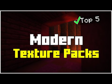 Minecraft TGK - Top 5 Modern Texture Packs for Minecraft 1.20.2 (2023)