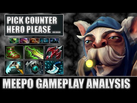 Counter Hero vs Meepo - Dota 2 Meepo Gameplay Analysis #25