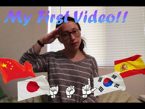My First Polyglot Video!🇯🇵🇪🇸👐🇨🇳🇰🇷