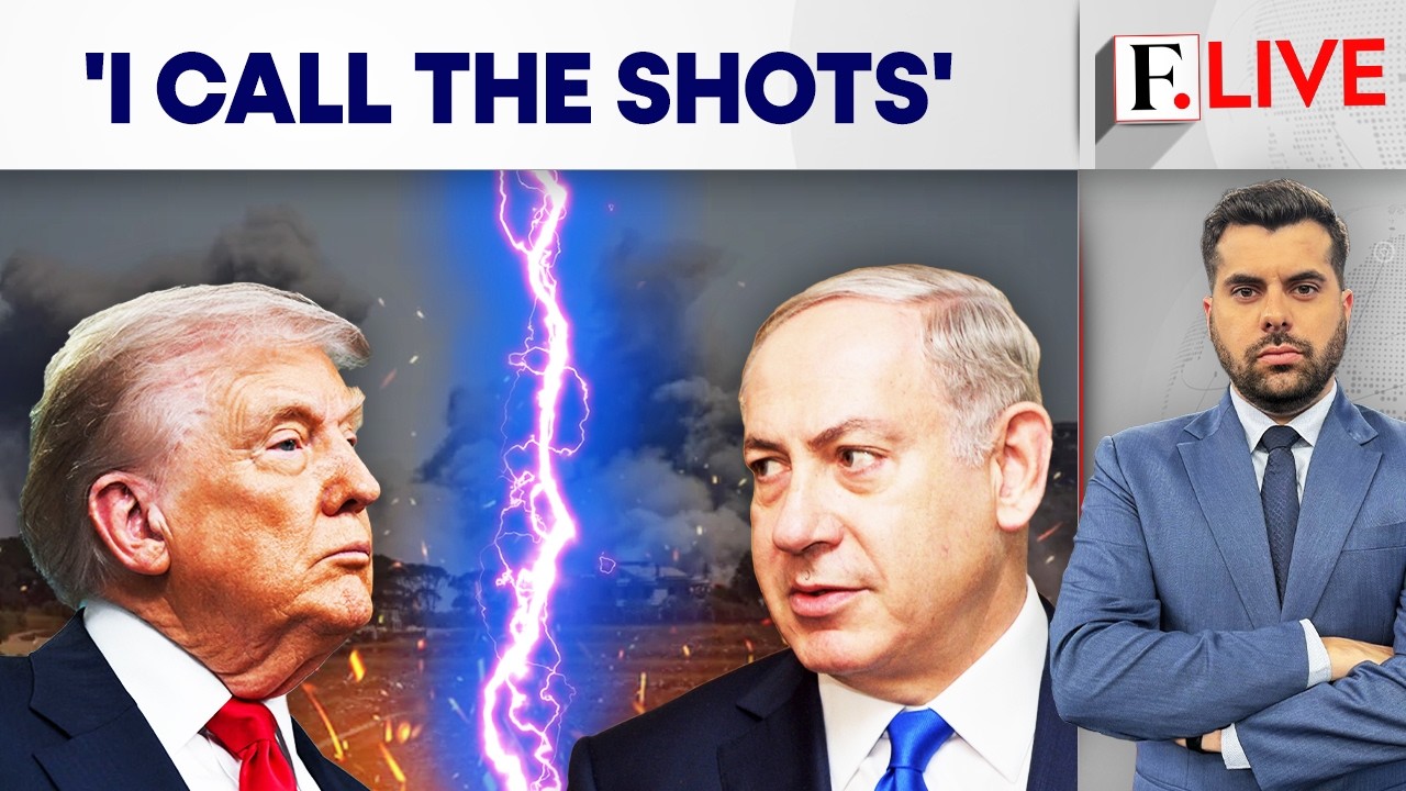 Trump Tells Netanyahu To Stand Down Amid Fresh Iran Strikes | Firstpost Live