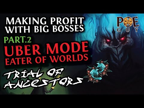 [POE 2023] UBER EATER OF WORLDS IN TOTA LEAGUE | FIGHT SHOWCASE & LOOT HIGHLIGHTS