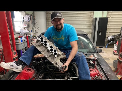 Mustang gt40 intake swap