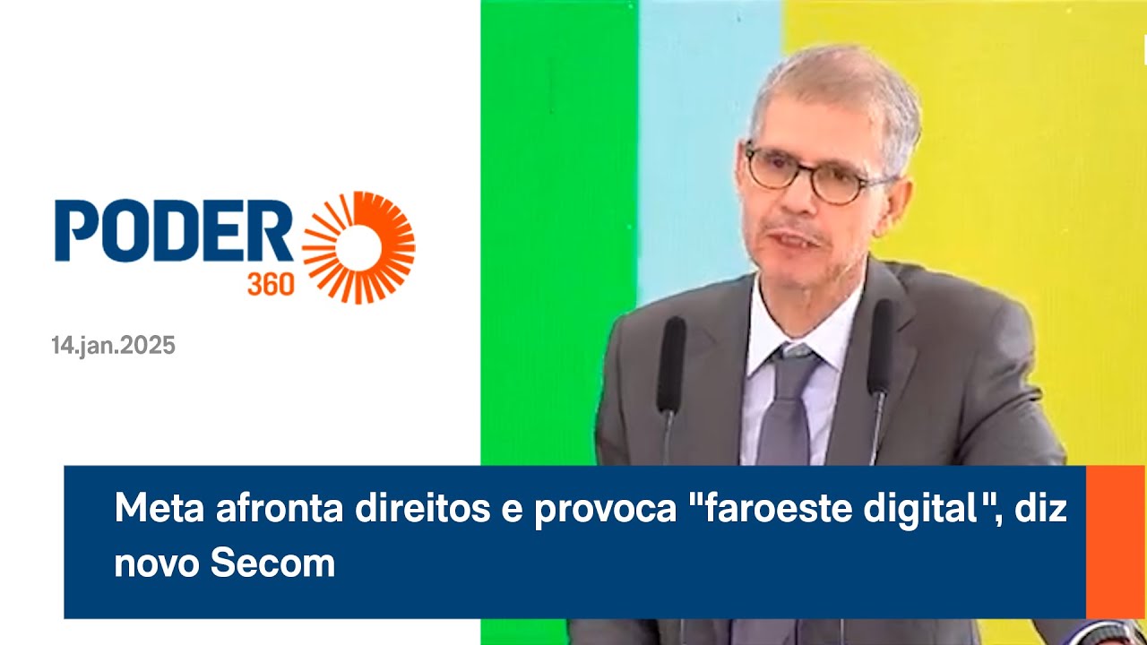 Meta afronta direitos e provoca "faroeste digital", diz novo Secom