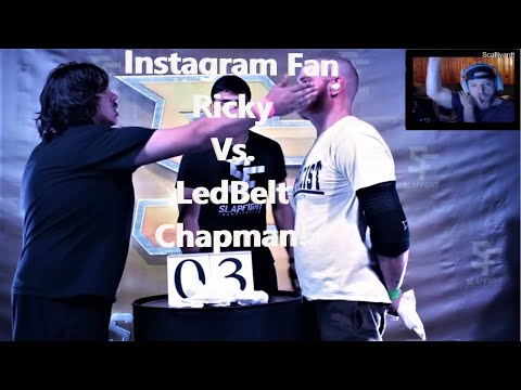 Worst SlapFight Ever... Superfan Ricky Vs. LedBelt Chapman!