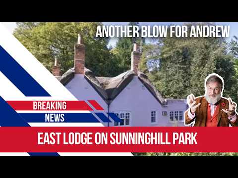 Andrew loses yet another house - this one on the edge of the estate gifted to him by the late Queen