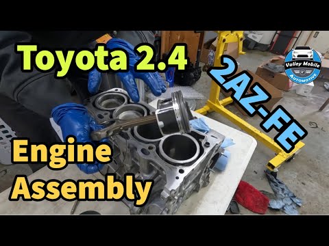 2002-2006 Toyota Camry Engine Rebuild | Putting The Engine Back Together