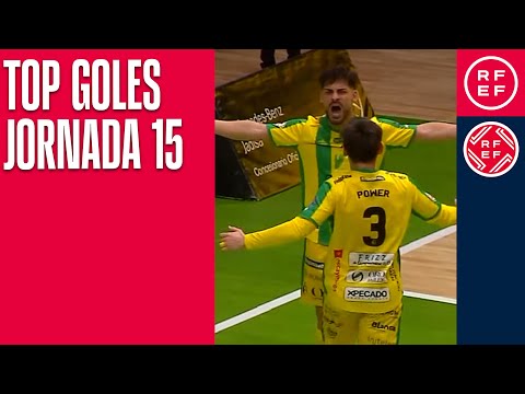 TOP GOLES Jornada 15 Primera División fútbol sala 2025/26