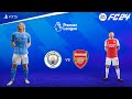 FC 24 - Manchester City vs Arsenal | Premier League 23/24 Full Match | PS5™ [4K60]