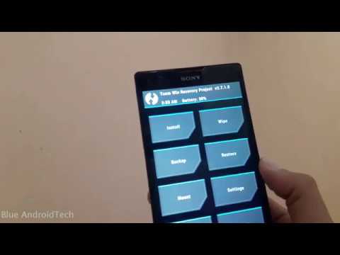 Install Recovery In Sony Xperia T2 Ultra And T2 Ultra Dual Android 5.1.1
