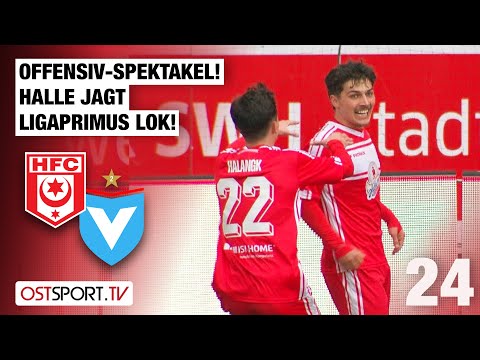 Offensiv-Spektakel! Halle jagt Ligaprimus LOK: Hallescher FC - Vikt. Berlin | Regionalliga Nordost