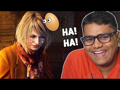 Throwing an Egg on Ashley Lol - Resident Evil Part 16