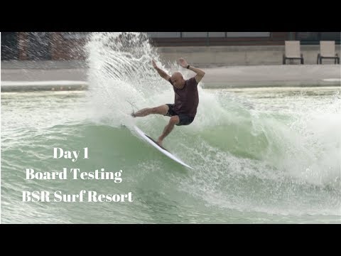 Day 1 Surfboard Testing at BSR Surf Resort Waco, TX by Noel Salas Ep.3