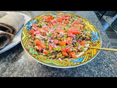 How to make Azifa Eritrea 🇪🇷 and Ethiopian food.