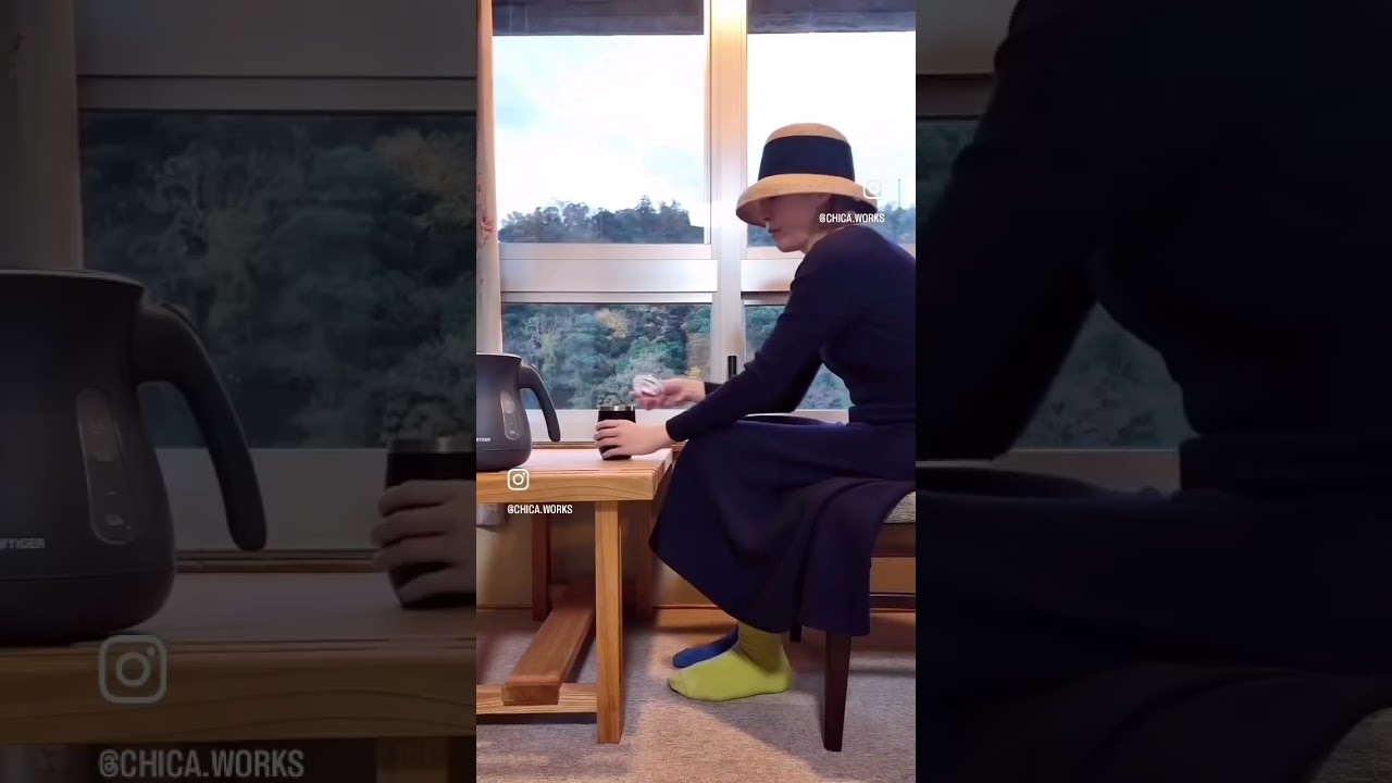 絵描きchica 毎日のルーティン　出張編 #shorts