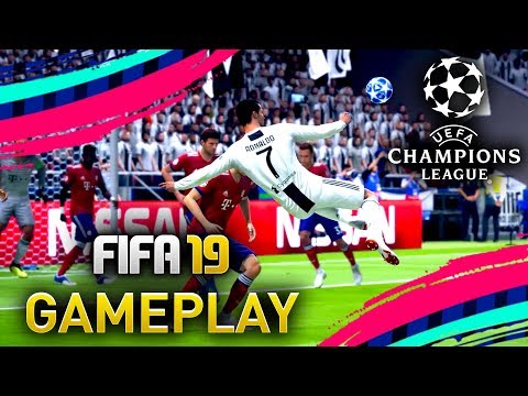 FIFA 19 GAMEPLAY w/ JUVENTUS RONALDO! CHAMPIONS LEAGUE GAMEPLAY!