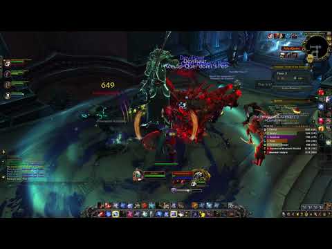 WoW Shadowlands 9.0.5 arms warrior pve Torghast Fracture Chambers Layer 8 5 man 3