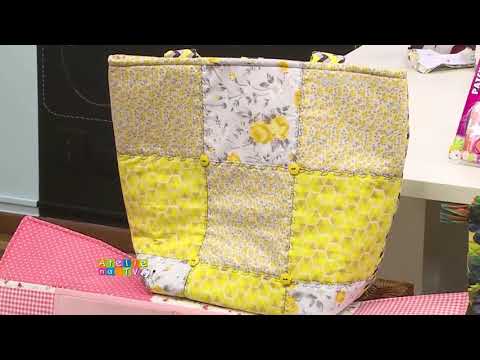 Passo a Passo com a Professora Maura Castro aprenda a fazer esta  BOLSA