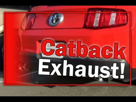 Mustang V6 Magnaflow Competition Catback Exhaust Sound