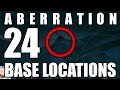 ARK Aberration - 24 base locations... Hidden spots, rat holes and more