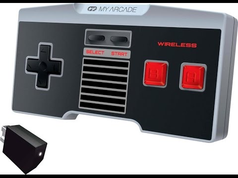 My Arcade Gamepad Classic Wireless Controller For NES Classic Mini Unboxing