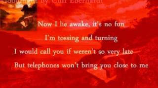 Cliff Eberhardt - Goodnight ( + lyrics 1990)