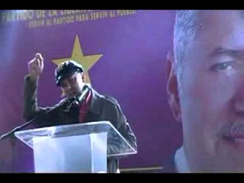 DISCURSO DE MANUEL JIMENES EN SU LANZAMIENTO