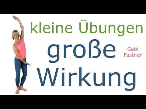🌷 18 min. kleine Übungen - große Wirkung | Schultern, Beine, Körpermitte | ohne Geräte, im Stehen