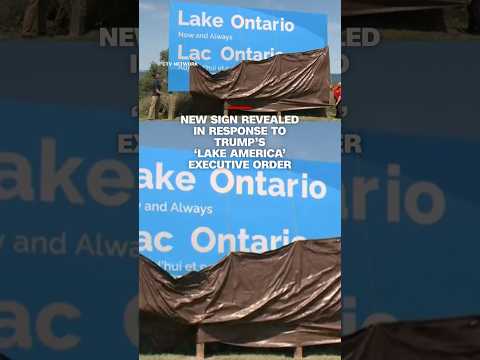 New sign revealed in response to Trump’s ‘Lake America’ executive order