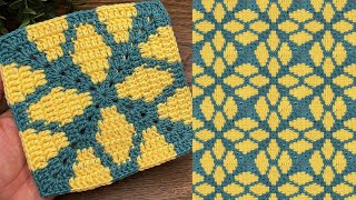 Easy granny square tutorial 🤩 Step by step guide for beginners 