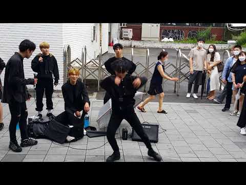 20200801_171127《ATEEZ_#WONDERLAND》#Hound(#하운드) 에이티즈#원더랜드 홍대버스킹 #SnowHorse