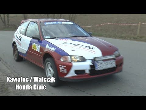 1 Runda RPŚ 2019 - Kamil Kawalec / Grzegorz Walczak - Honda Civic