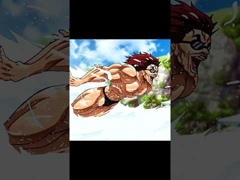 Yujiro hanma swimming 🦈 #yujirohanma #baki #bakihanma #anime #animeedits #amv #shorts #yujiroedit