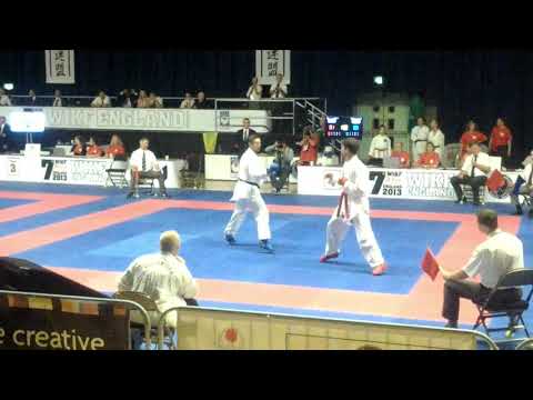 Margaritopoulos Spyridon vs Arkania Gogita 1st round Suzuki Cup 7th World WIKF Championship 2013