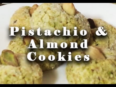 DELICIOUS Pistachio & Almond Cookies
