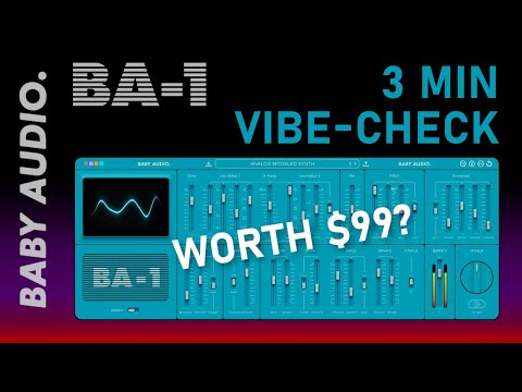 Is Baby Audio BA-1 Worth It? Honest Vibe-Review of the $99 Yamaha CS-01 VST
