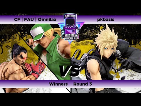 Flynn's Arcade 056 Winners Round 3 - CF | FAU | Omnilax (Kazuya Terry) Vs. pkbasis (Cloud) SSBU