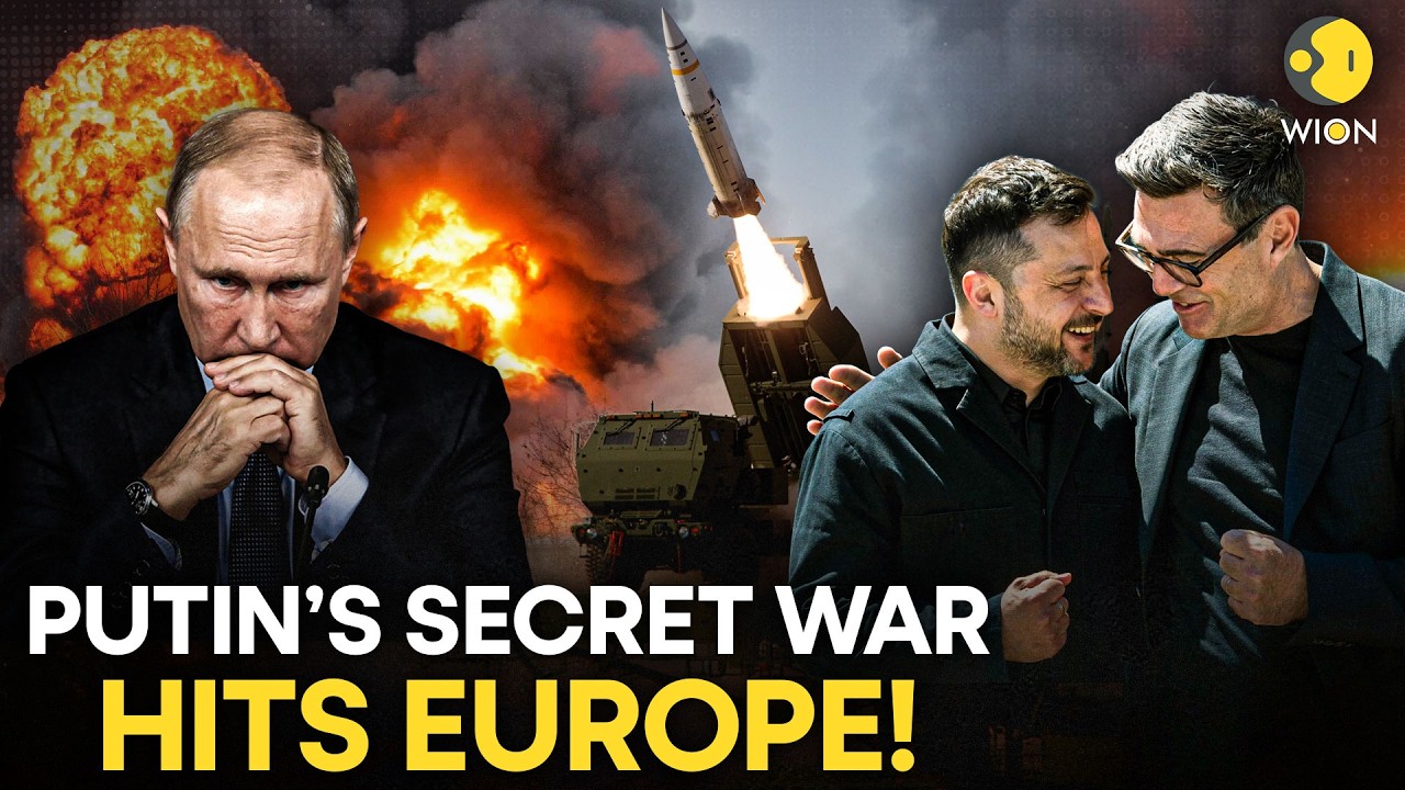Ukraine War LIVE: Russia’s Shadow WAR Erupts Across Europe: UK Arms Kyiv With New Missile Tech |WION