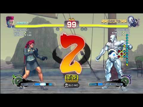 [Viper] t alloy body vs Id POONGKO [Seth] SSF4 Arcade Edition