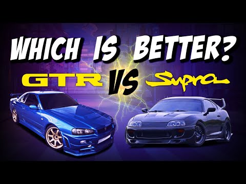 Toyota Supra MK4 VS Nissan Skyline GT-R R34 | Which Is Better?