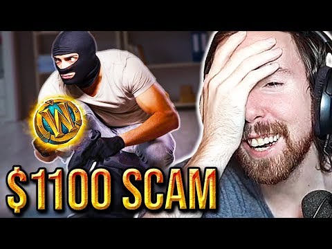 SCAMMED! A͏s͏mongold Reacts To $1100 Mythic Boost Scam