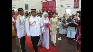 preview picture of video '2/6/13 Ketibaan Pengantin @ Dewan SMK Guar Perahu, Bkt Mertajam.'