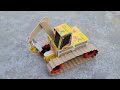 How To Make JCB Excavator At Home From Matchbox Diy JCB Backhoe Loader