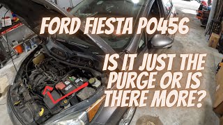 FIESTA Evap Code.  What Else Is There? #fordfiesta #P0456 #mechanic