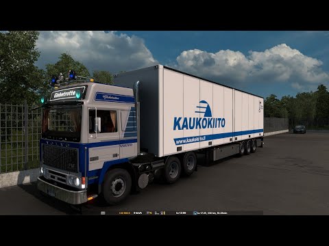Ets2 Volvo F12 Driving Alajärvi-Vaasa