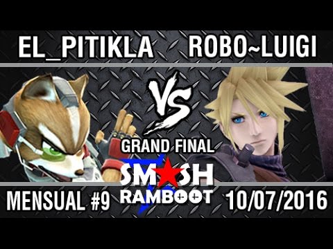[SmashxRamboot #9] El_Pitikla (Fox) Vs. Robo~Luigi (Cloud) Grand Finals