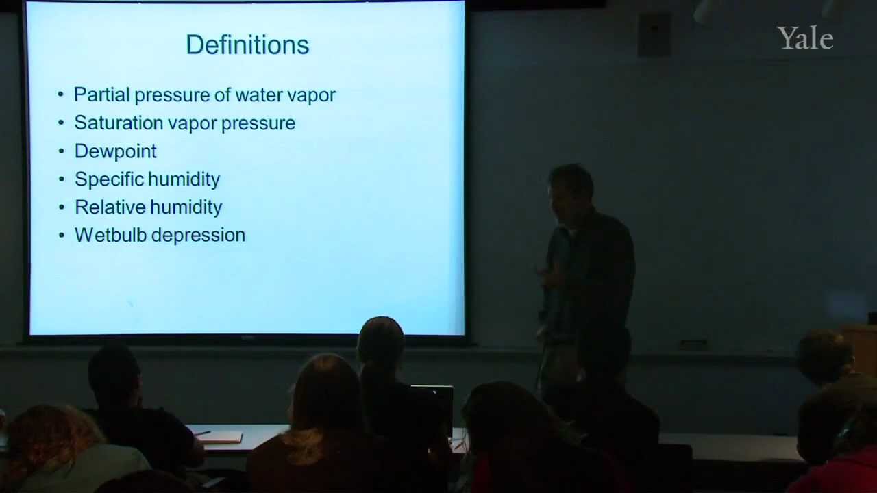 Water in the Atmosphere I