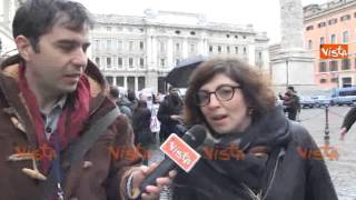 LO SPECIALE - PROTESTA M5S CONTRO IL DECRETO MUTUI DAVANTI PALAZZO CHIGI LIVE
