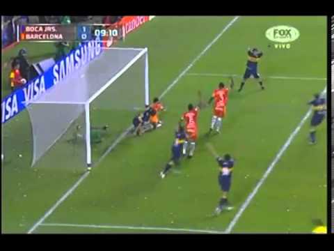 Gol De Blandi - Boca 1 Barcelona 0 - Copa Libertadores