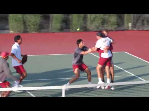 trojancandy.com:  Freshman Ryan Colby Beat Stanford's Rotsaert 7-6, 7-6 to Give USC a 4-3 Victory