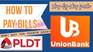 How to Pay Bills via Union Bank App|Myra Mica
